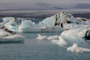 Island, Jökulsárlón Gletscherlagune
