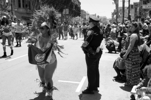 San Francisco, Police at carneval